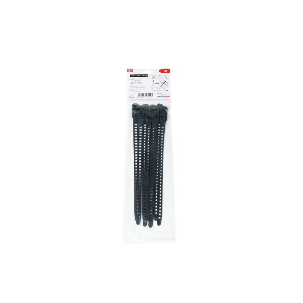 Hellermann Softbinder 115-11270 Typ SOFTFIX M TPU BK 8