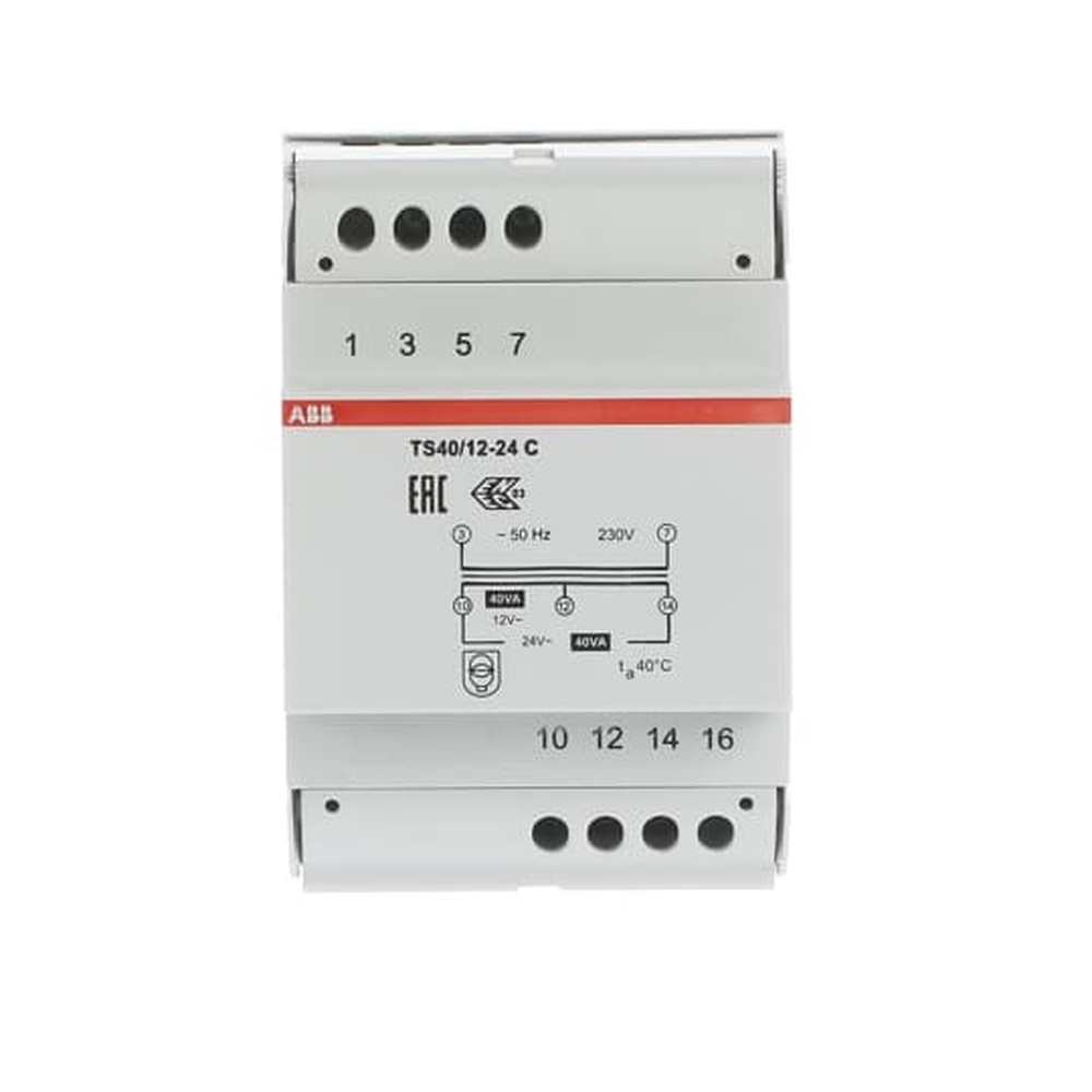 ABB Klingeltransformator 2CSM401043R0811 Typ TS 40/12-24 C