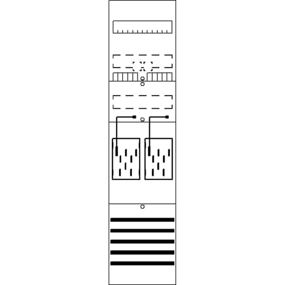 Striebel & John Zählerkomplettfeld 2CPX054160R9999 Typ BF17M2