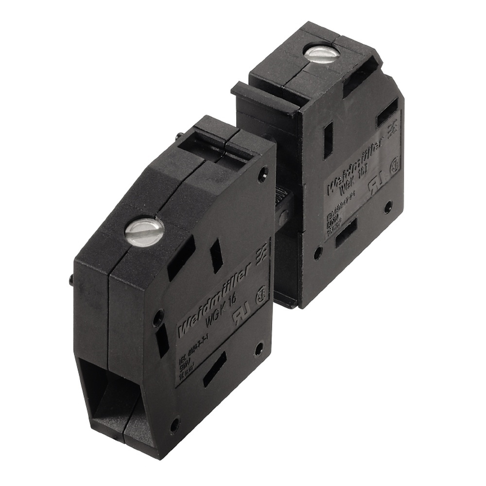 Weidmüller Durchgangsklemme 2440570000 Typ WGK 16/Z GN/YE BX