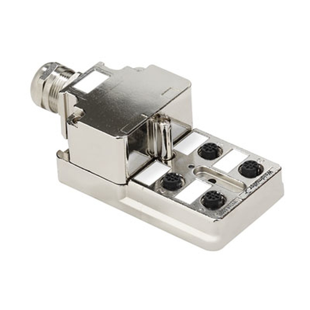 Weidmüller Passiver Sensor Aktor Verteiler 1897680000 Typ SAI-4-MMS 5P M12 1:1