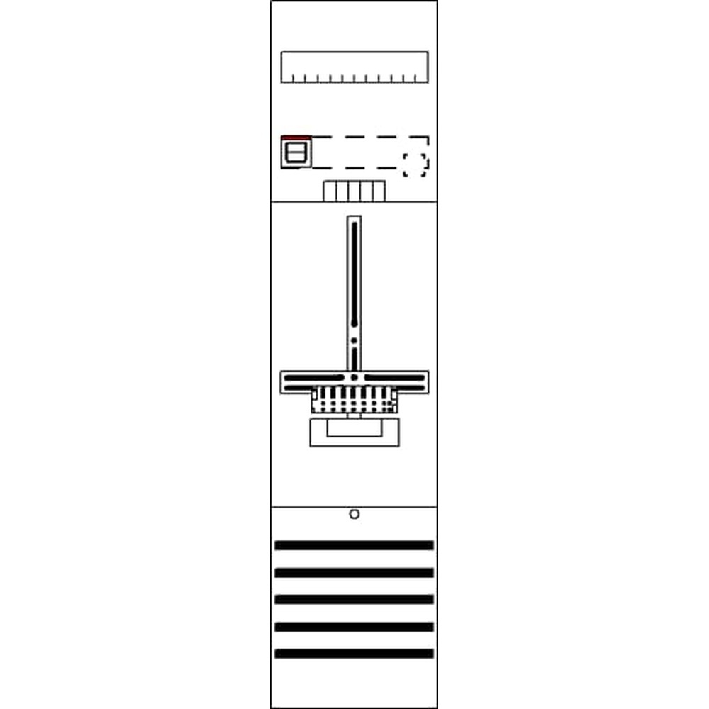 Striebel & John Zählerkomplettfeld 2CPX054137R9999 Typ DF17Q1