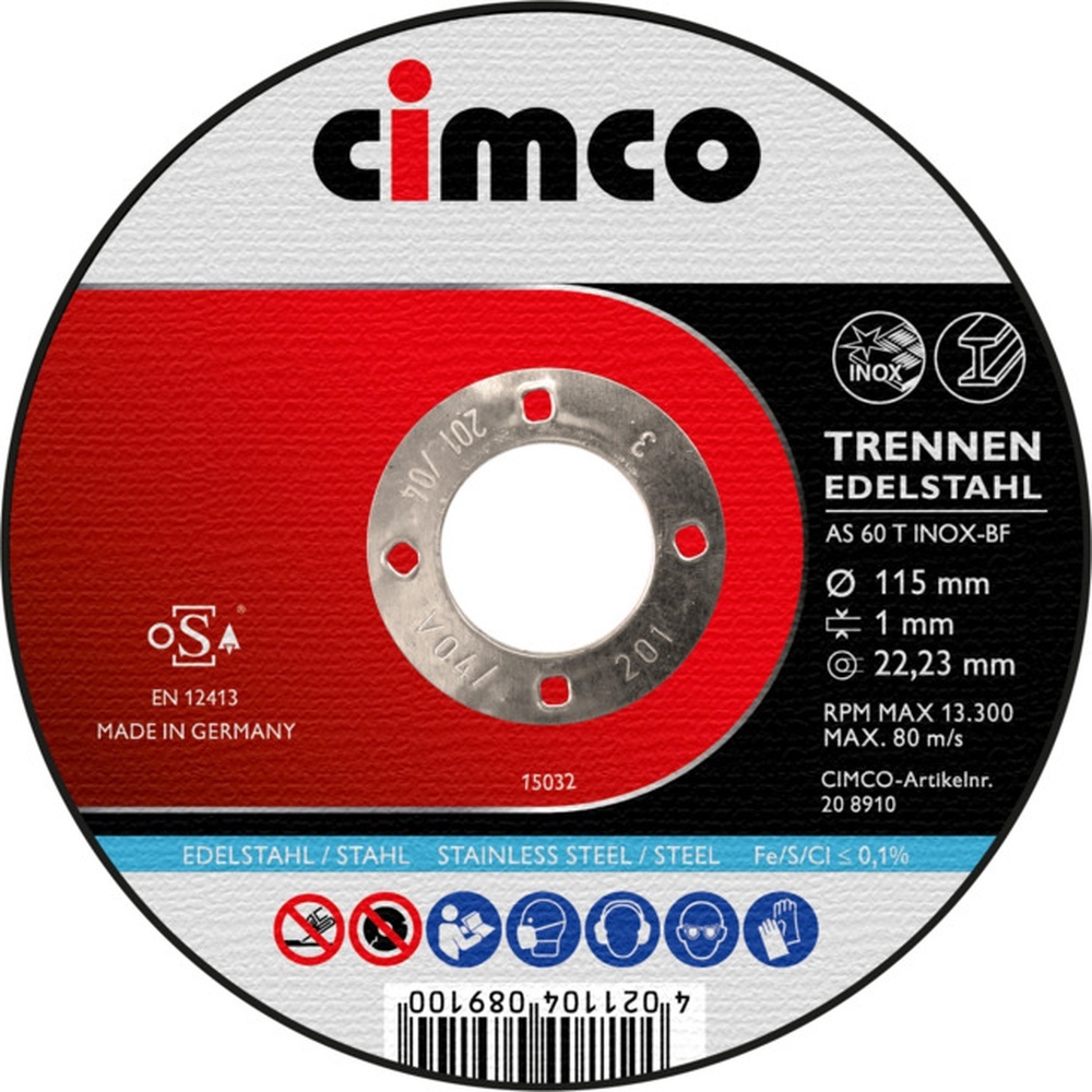 Cimco Trennscheibe 208910