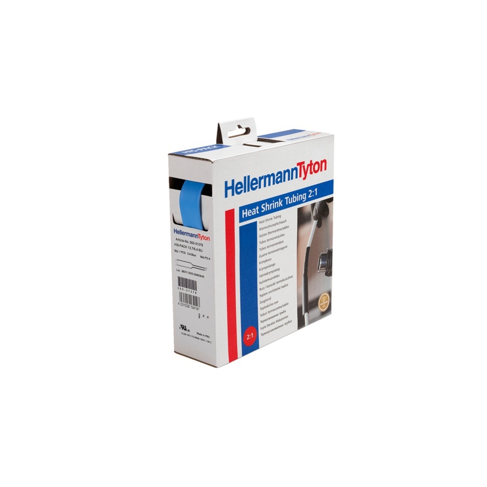 Hellermann Warmschrumpfschlauch 300-30646 Typ HIS-PACK-6.4/3.2 PO-X BU 5
