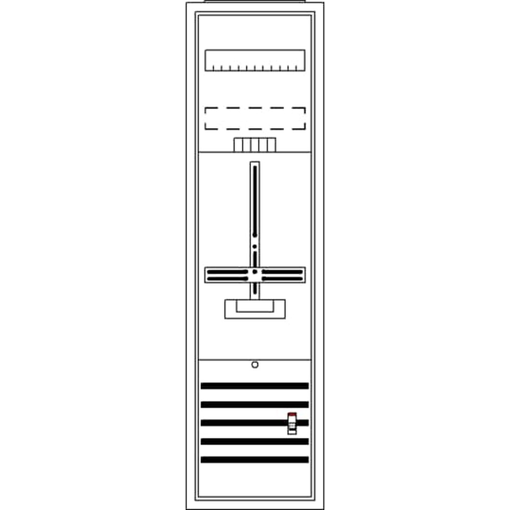 Striebel & John Zählerkomplettschrank 2CPX054275R9999 Typ DA17GA