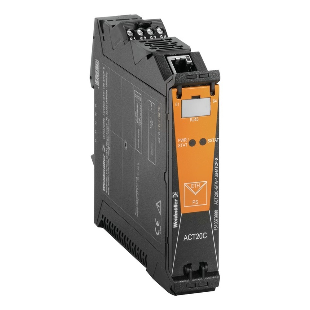 Weidmüller Strommessumformer 1510370000 Typ ACT20C-GTW-100-MTCP-S Weidmüller Strommessumformer 1510370000 Typ ACT20C-GTW-100-MTCP-S