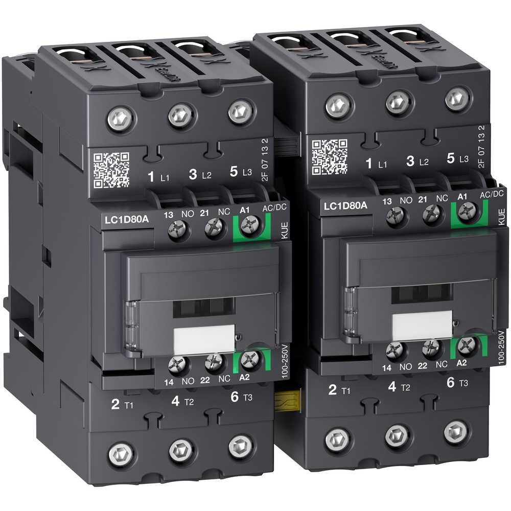 Schneider Electric Wendeschützkombination LC2D80AEHE