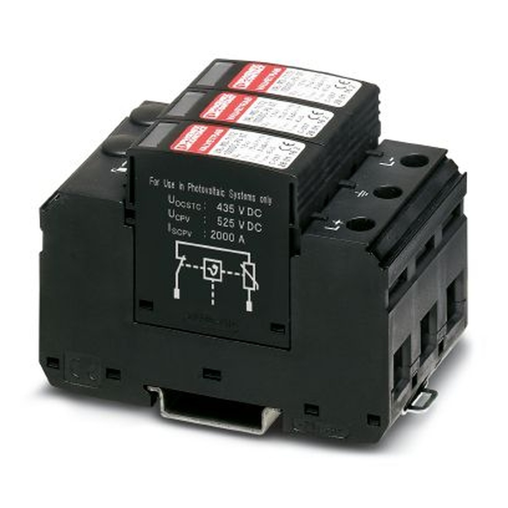 Phoenix Contact Blitzstrom Überspannungsableiter Typ 1 2 2801160 Typ VAL-MS-T1/T2 1000DC-PV/2+V