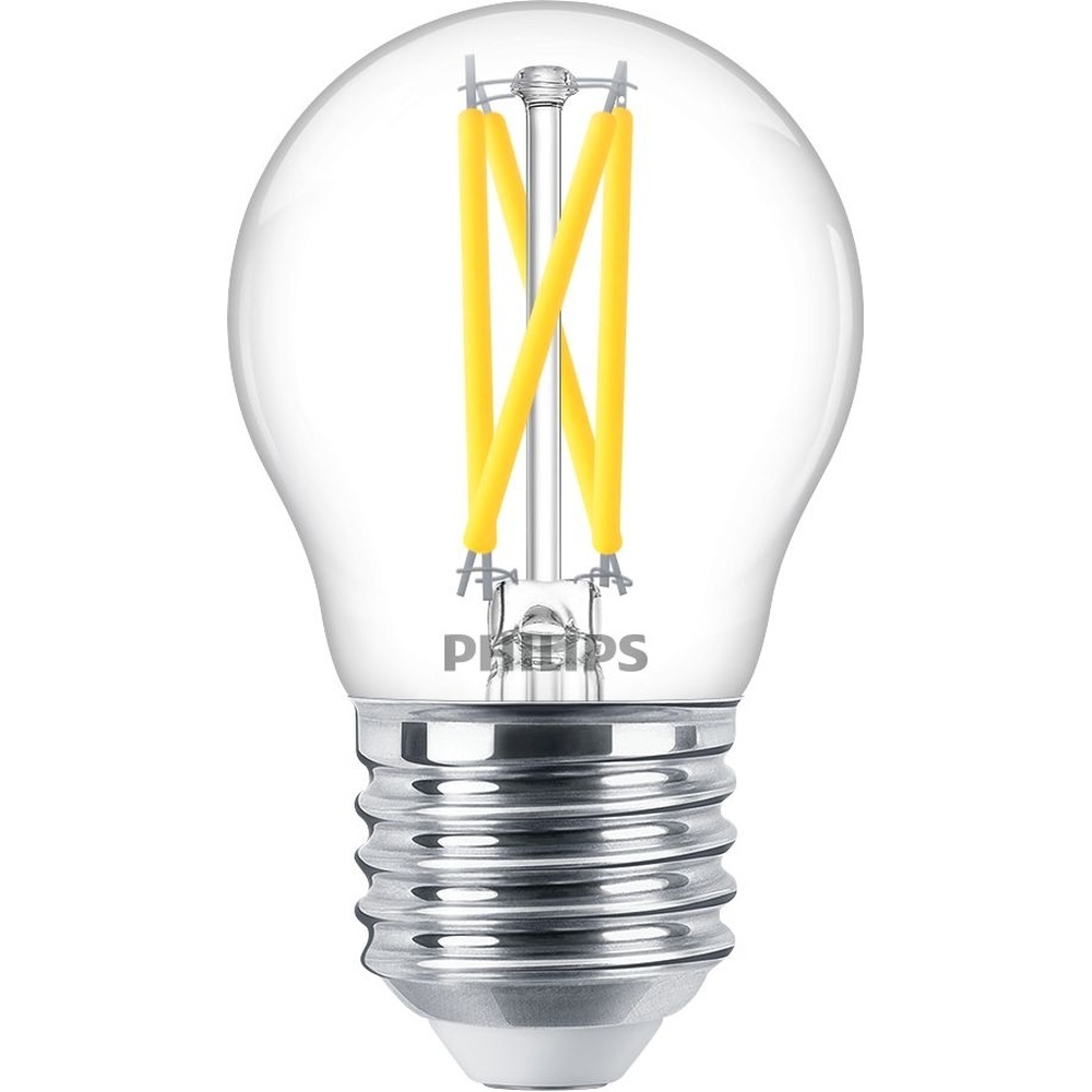Signify Philips LED Lampe 44939800 Typ MAS LEDLusterDT2.5-25W E27 927 P45CL G