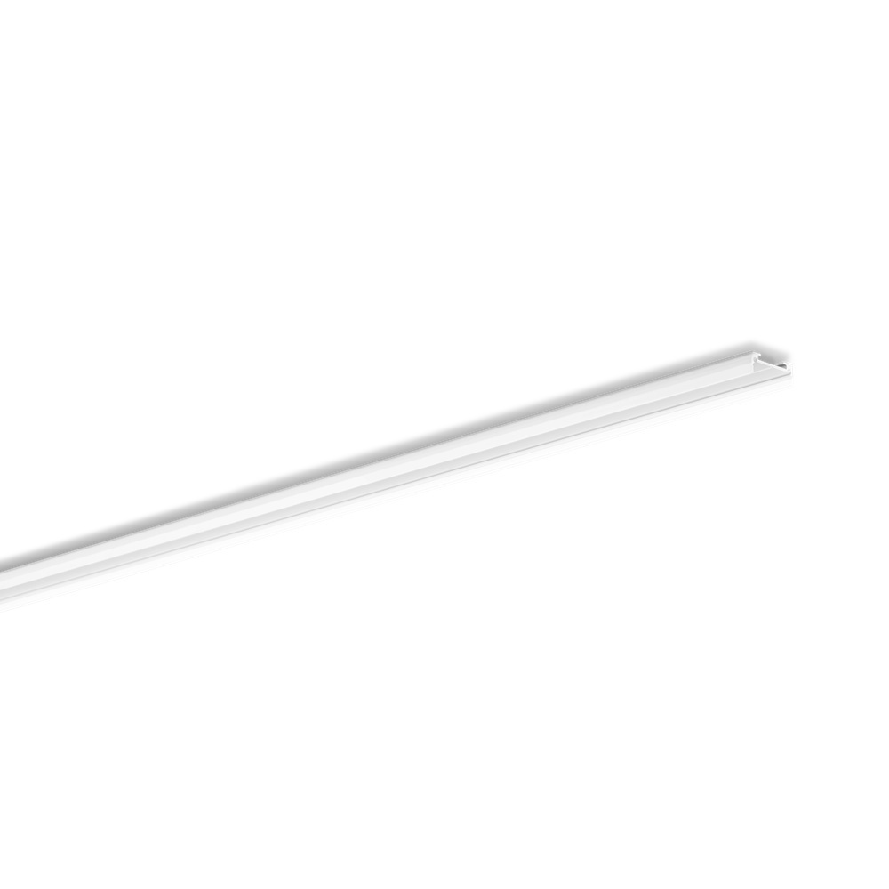 Radium Aufbau Aluminium Profil TRPA4218 Typ PROFILE M U FLAT 27/10.2/B2C2 2M WHITE