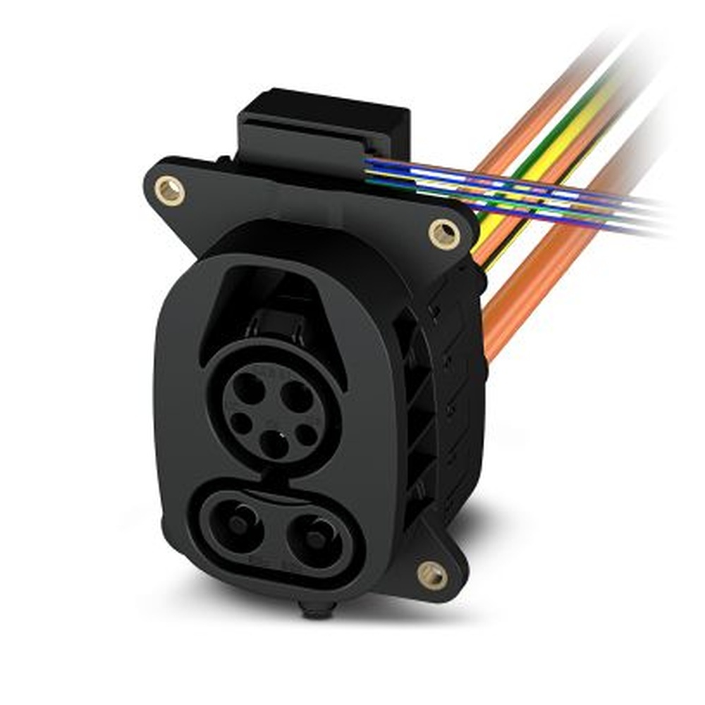 Phoenix Contact Fahrzeug Ladedose 1162178 Typ CHARX T1HBI12-1AC48DC200-2,0M1
