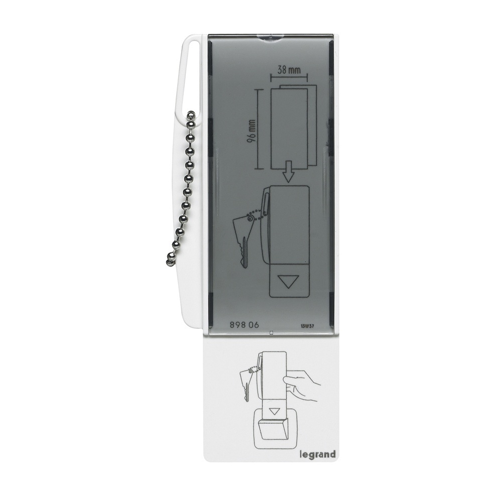 Legrand Schlüsselkarte 089806