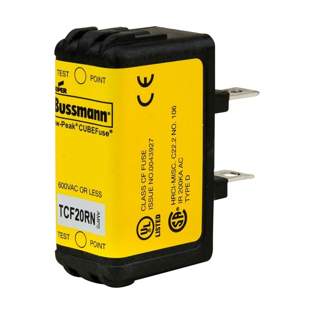 Eaton Sicherungseinsatz TCF6RN Typ CUBEFUSE 6 AMP NON-INP