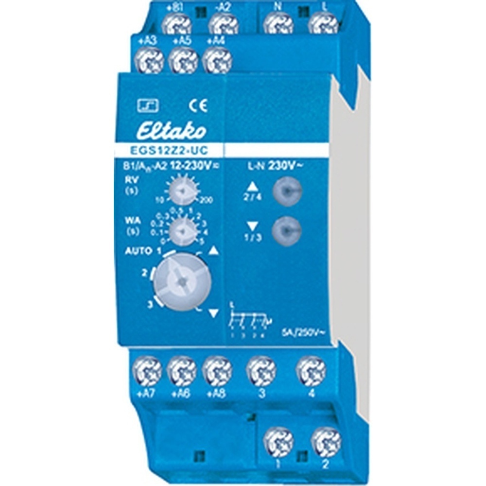 ELTAKO Stromstoßschalter 21400401 Typ EGS12Z2-UC ELTAKO Stromstoßschalter 21400401 Typ EGS12Z2-UC