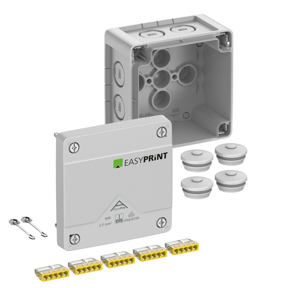 Spelsberg Abzweigkasten 402430EP Typ Abox Pro 040-2,5² EasyPrint