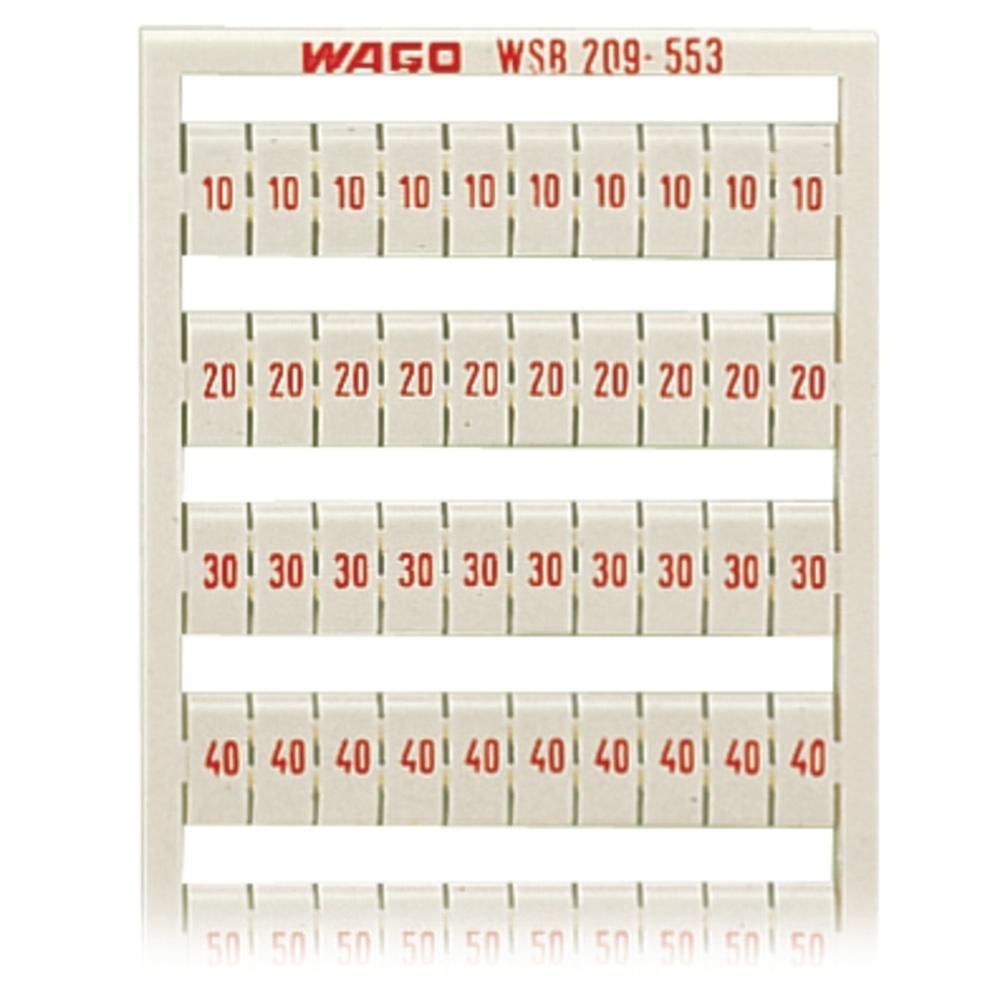 Wago Schnellbeschriftungssystem 209-553