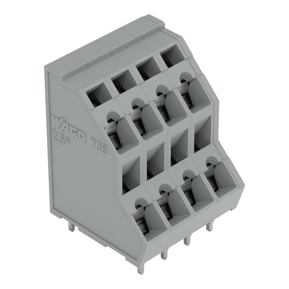 Wago Doppelstock Klemmenleiste 736-106