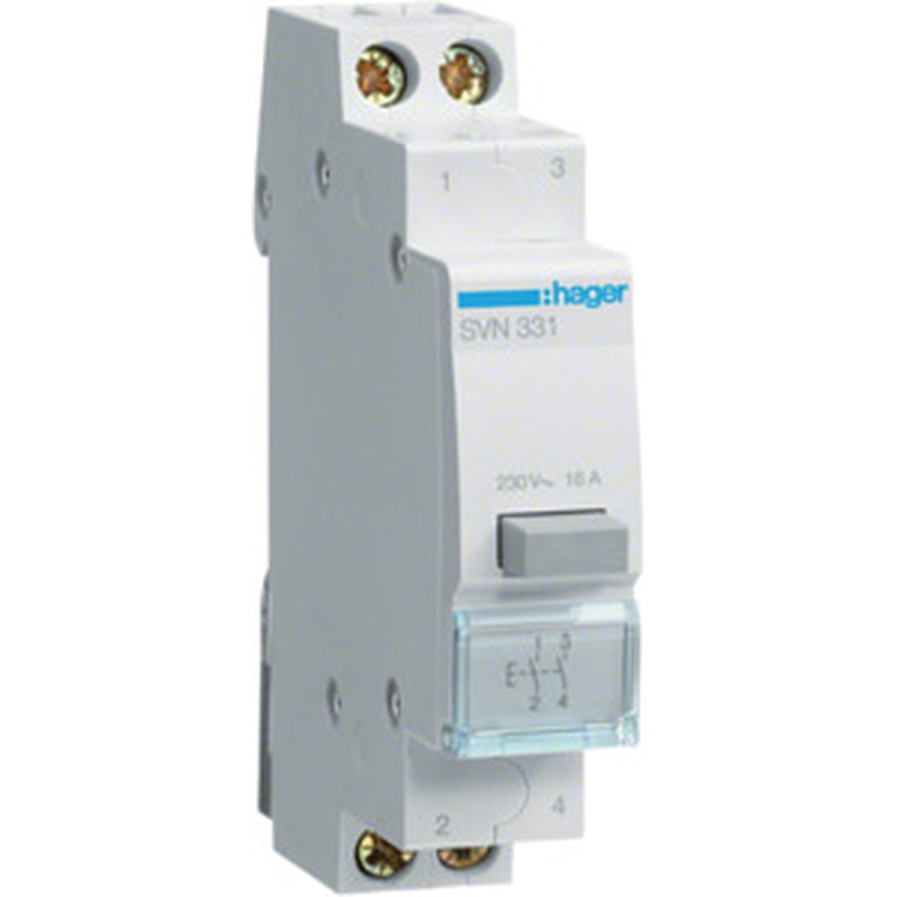 Hager Taster 16A SVN331