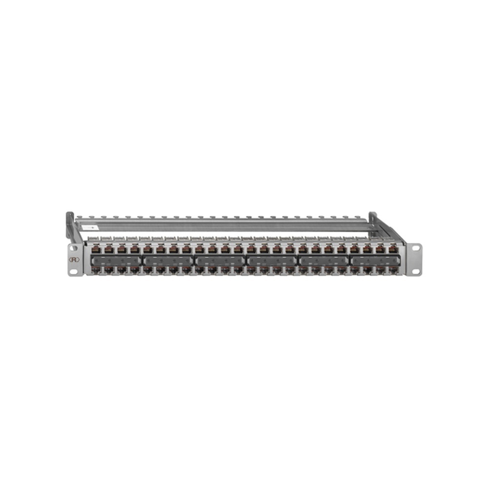 Rutenbeck Gigabit Patchpanel 239101110 Typ PP-UM-Cat.6A iso 25/10G-48/48/1 VA