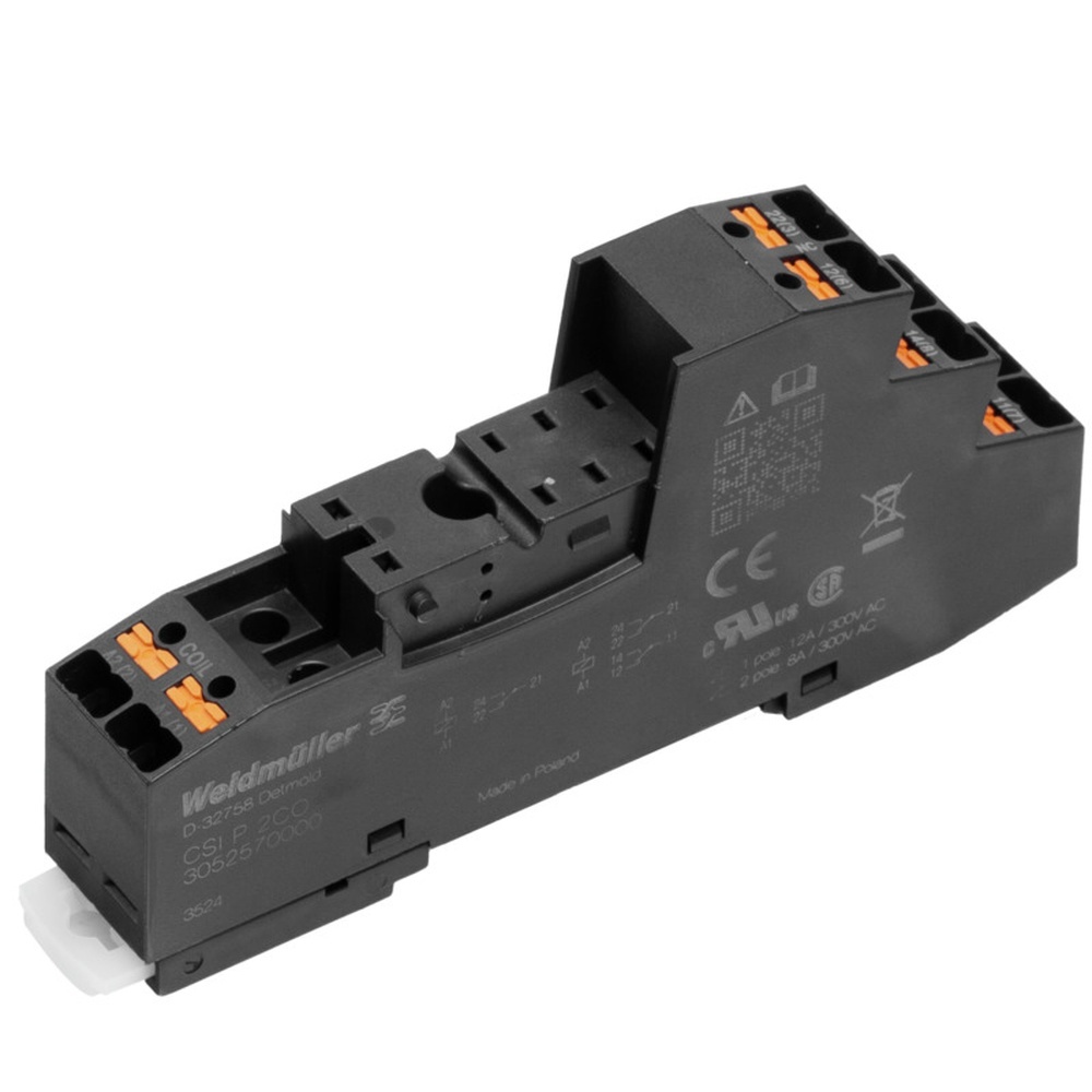 Weidmüller Relaissockel 3052570000 Typ CSI P 2CO