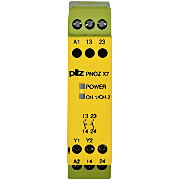 Pilz Sicherheitsschaltgerät 774059 Typ PNOZ X7 24VACDC 2n/o