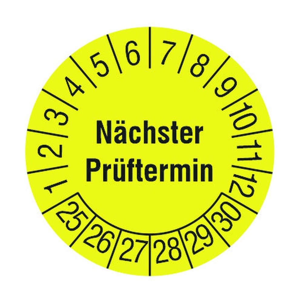 CIMCO Prüfplakette 182674