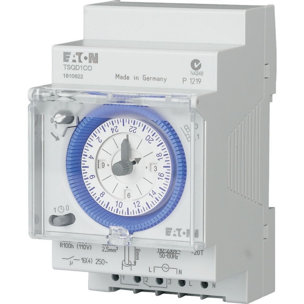 Eaton Zeitschaltuhr 167390 Typ TSQD1CO
