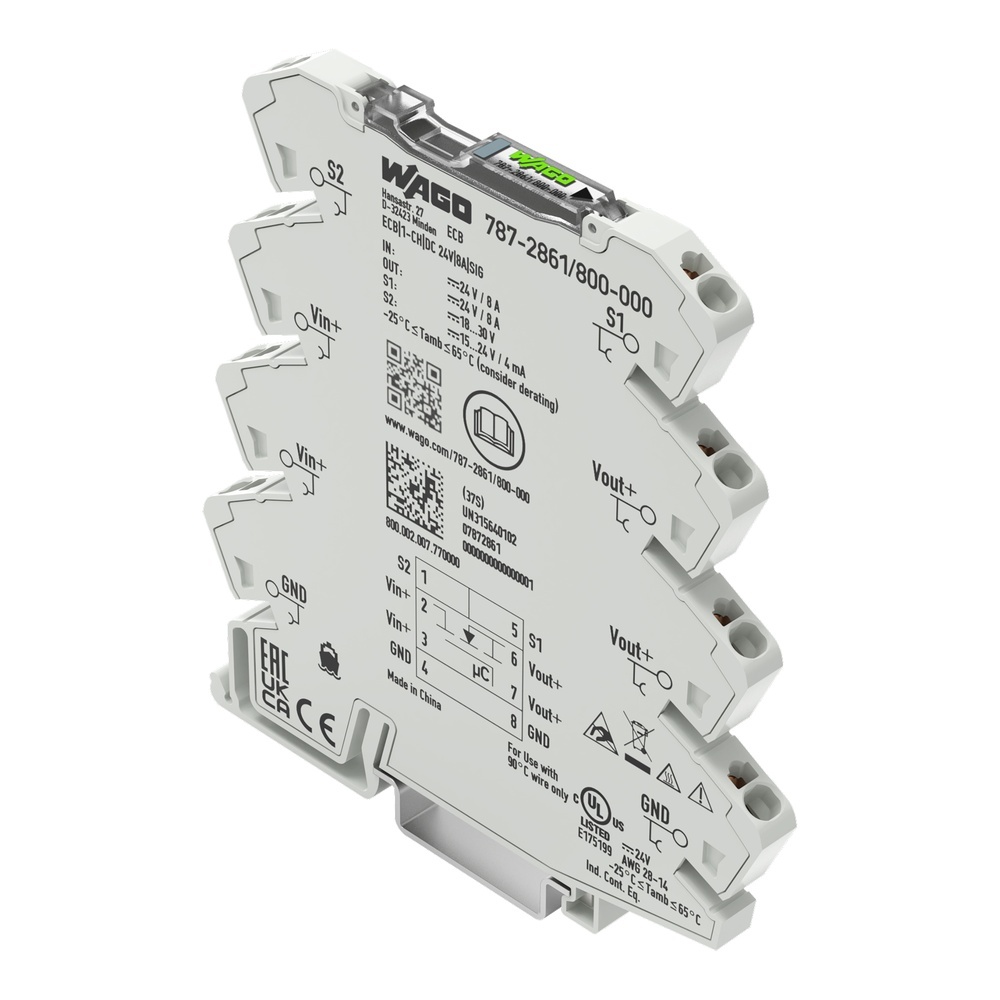 Wago Elektronischer Schutzschalter 787-2861/800-000 Wago Elektronischer Schutzschalter 787-2861/800-000
