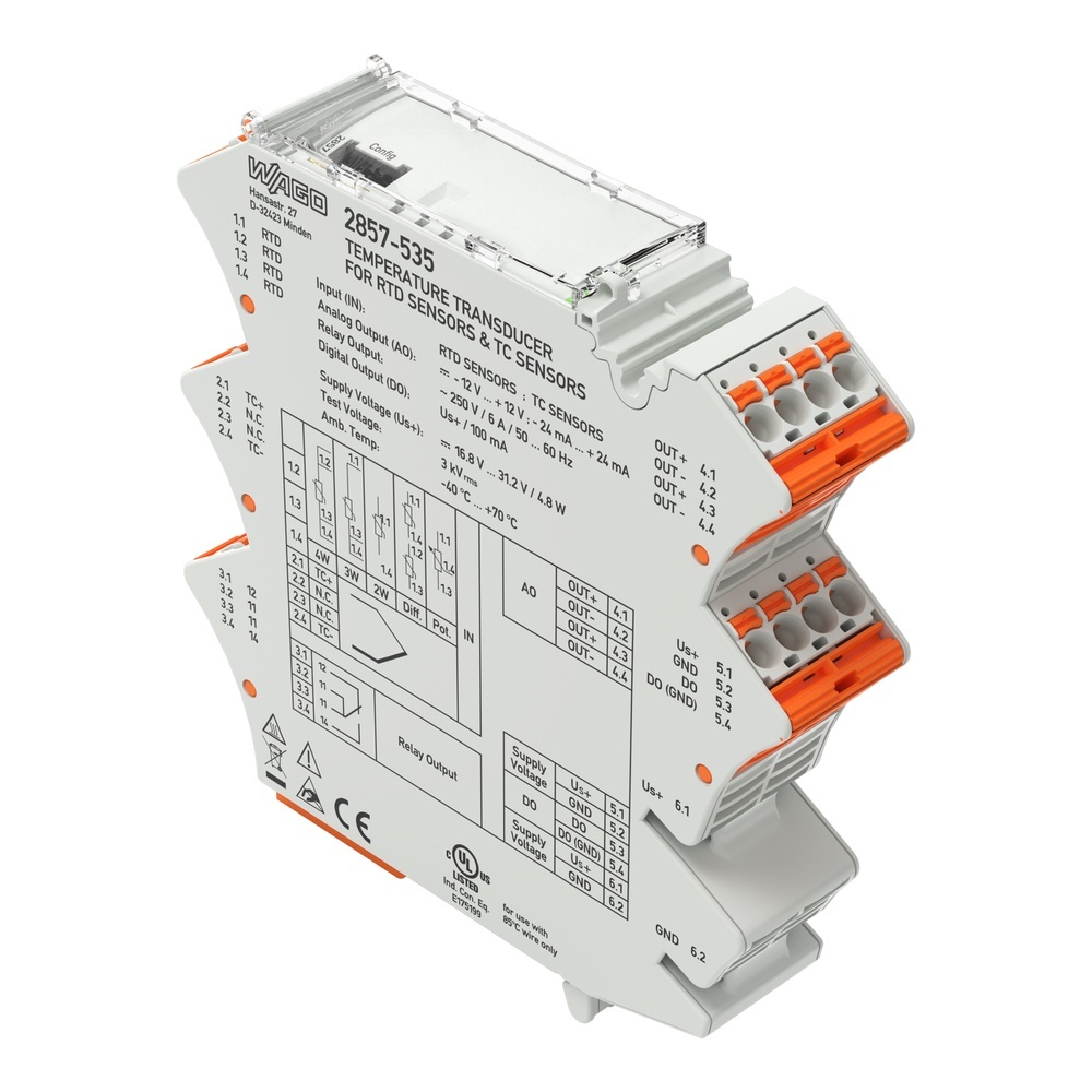 Wago Temperaturmessumformer 2857-535 Wago Temperaturmessumformer 2857-535