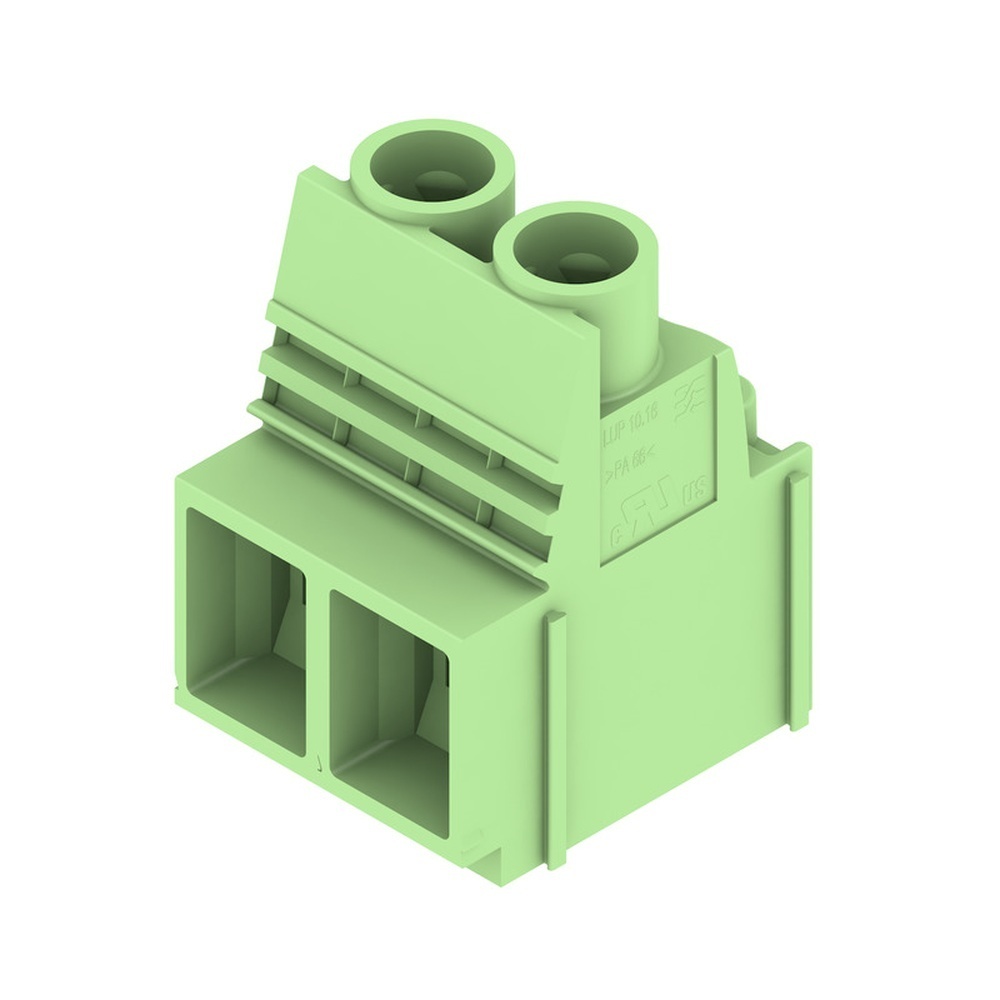 Weidmüller Leiterplattenklemme 1538030000 Typ LUP 10.16/02/90 3.2SN GN BX