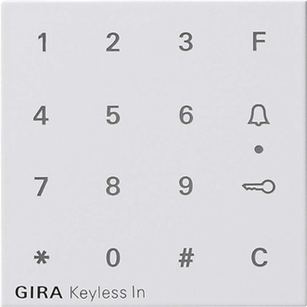 Gira Aufsatz Codetastatur 851303