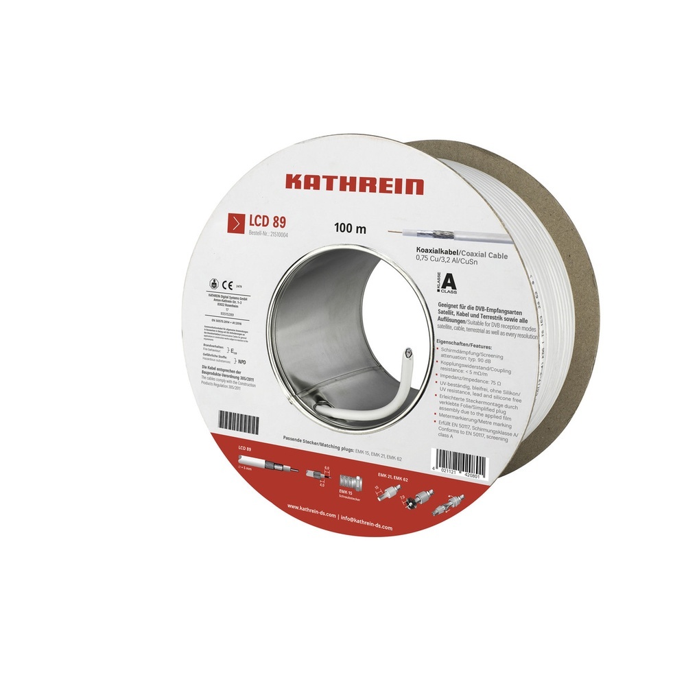 Kathrein Koaxialkabel 21510004 Typ LCD89 Kathrein Koaxialkabel 21510004 Typ LCD89