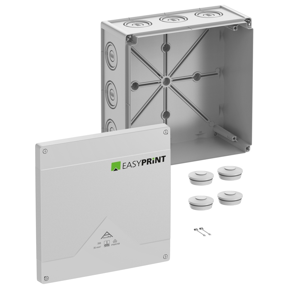 Spelsberg Abzweigkasten 435400EP Typ Abox Pro 350-L EasyPrint Spelsberg Abzweigkasten 435400EP Typ Abox Pro 350-L EasyPrint