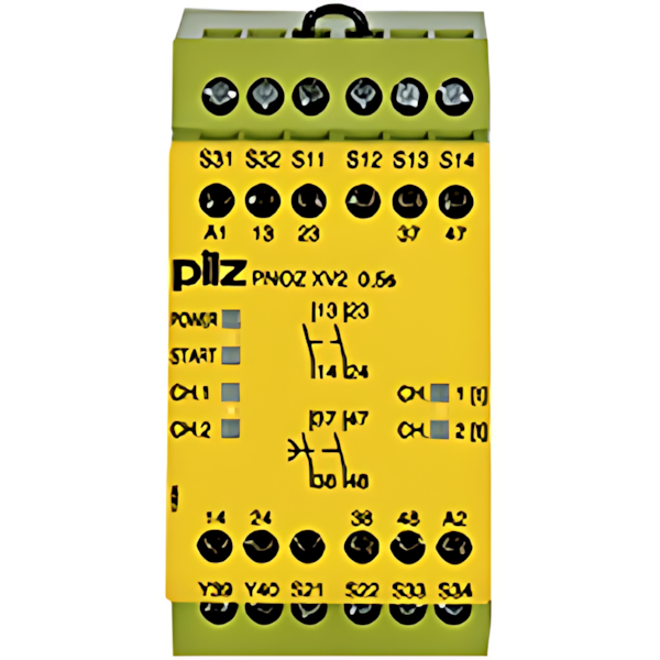 Pilz Sicherheitsschaltgerät 774504 Typ PNOZ XV2 0.5/24VDC 2n/o 2n/o fix
