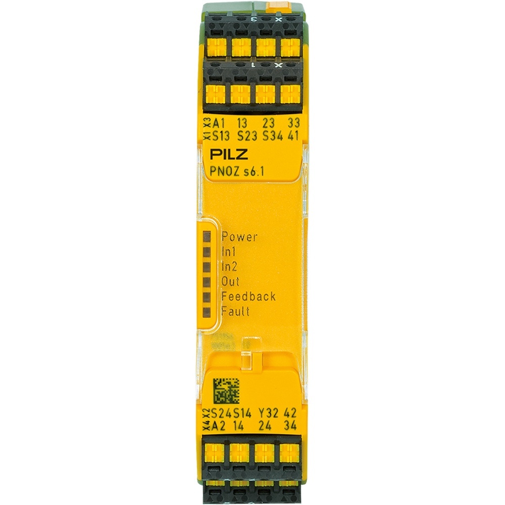 Pilz Sicherheitsschaltgerät 751156 Typ PNOZ s6.1 C 48-240VACDC 3 n/o 1 n/c