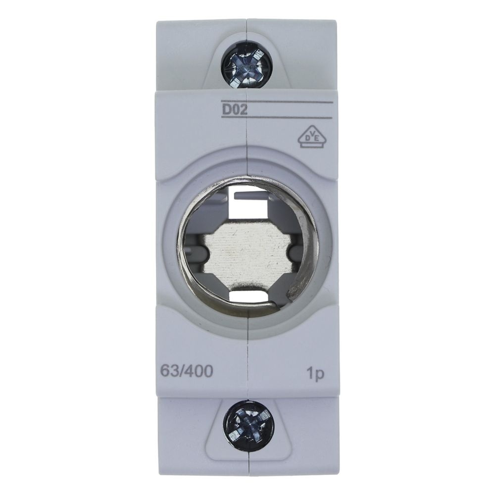 Eaton Sicherungsunterteil PDD02-1 Typ 1 POLE PLASTIC BASE D02 63A