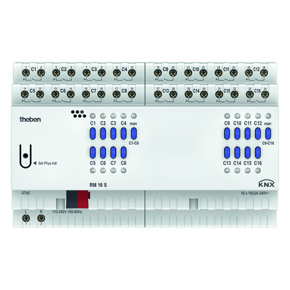 Theben Schaltaktor 4940225 Typ RM 16 S KNX