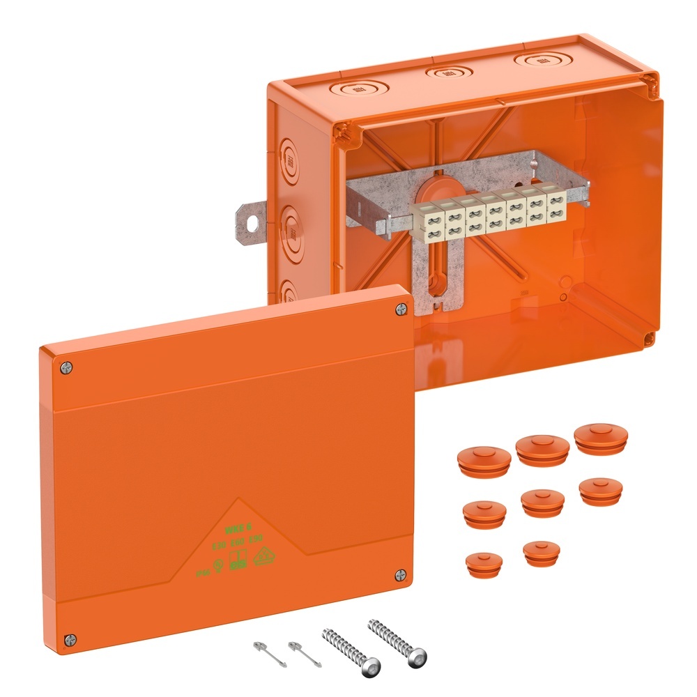 Spelsberg Kabelabzweigkasten 86742001 Typ WKE 6 - Duo 7 x 6² Spelsberg Kabelabzweigkasten 86742001 Typ WKE 6 - Duo 7 x 6²