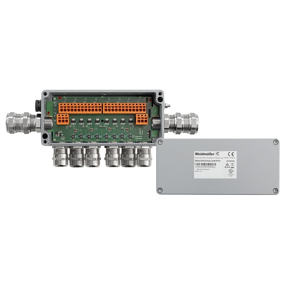Weidmüller Feldbusverteiler 2703870000 Typ FBCON PA CG 6WAY LIMITER R-TS
