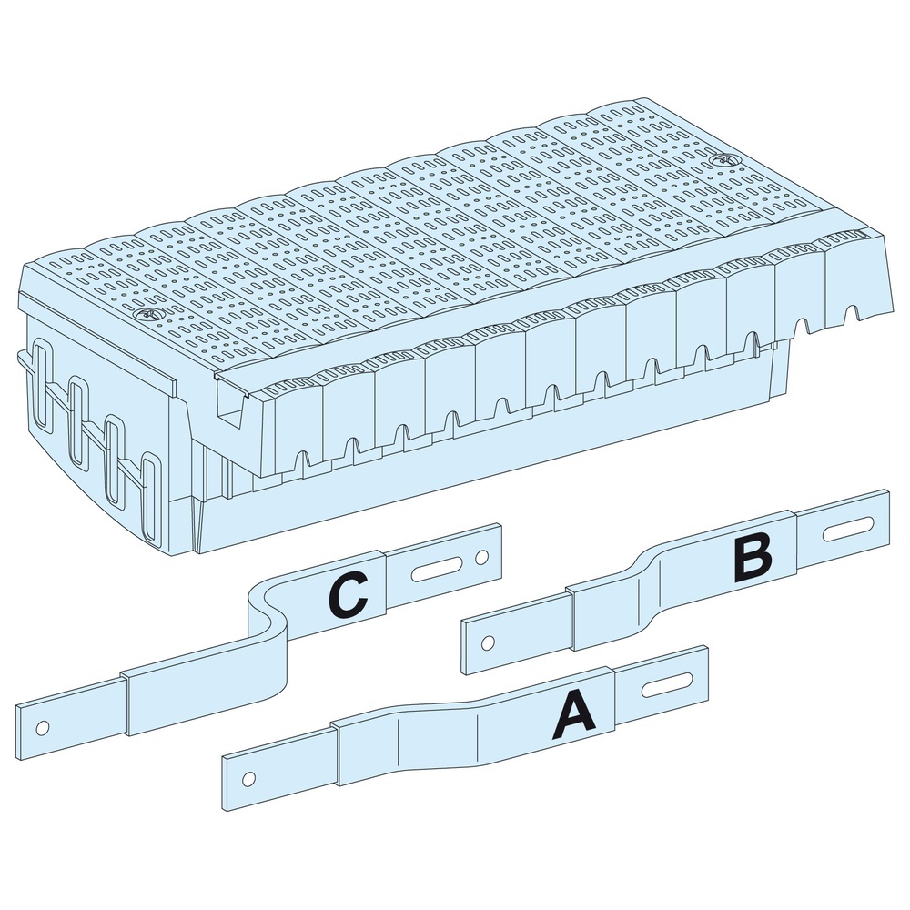 Schneider Electric Einspeiseblock LVS04403