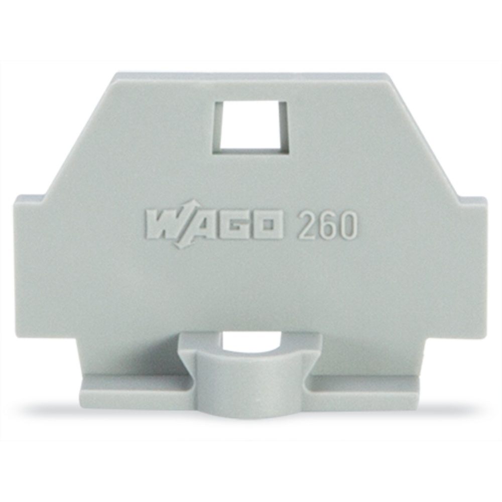 Wago Abschlussplatte 260-361