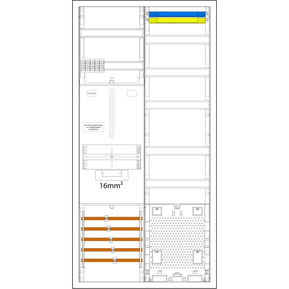 f-tronic Komplettschrank 7190200 Typ 3HZ721APZL-16