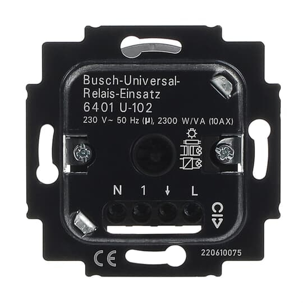 Busch-Jaeger Universal Relais Einsatz 6401 U-102 Nr. 2CKA006401A0048 Busch-Jaeger Universal Relais Einsatz 6401 U-102 Nr. 2CKA006401A0048