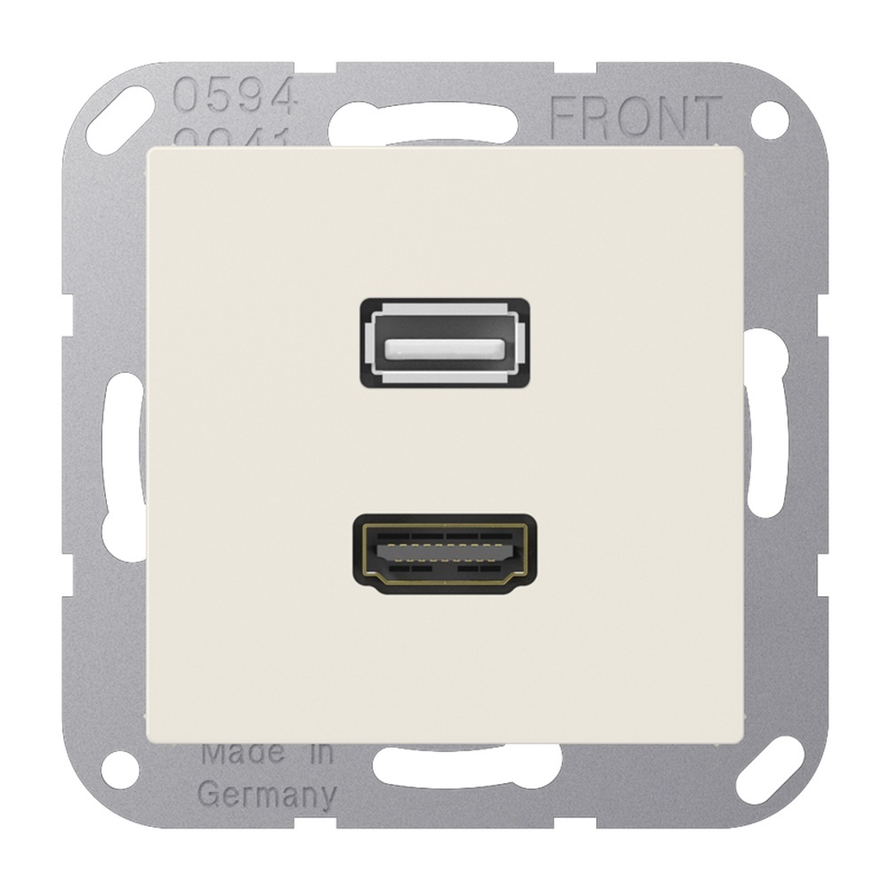 Jung HDMI USB Tragring MA A 1163