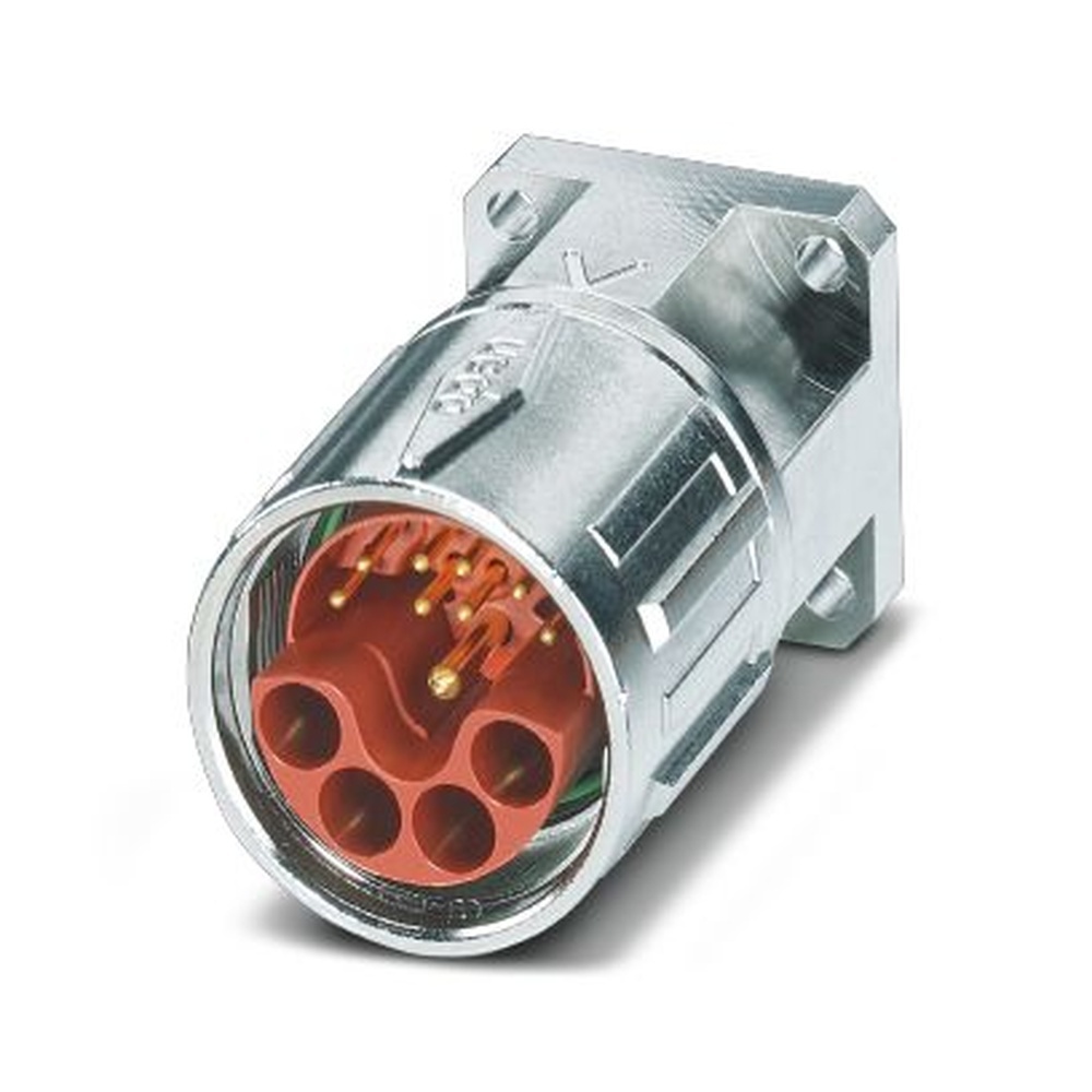 Phoenix Contact Gerätesteckverbinder Vorderwand mit Rändelmutter 1096286 Typ SH-8EPS48AY000S