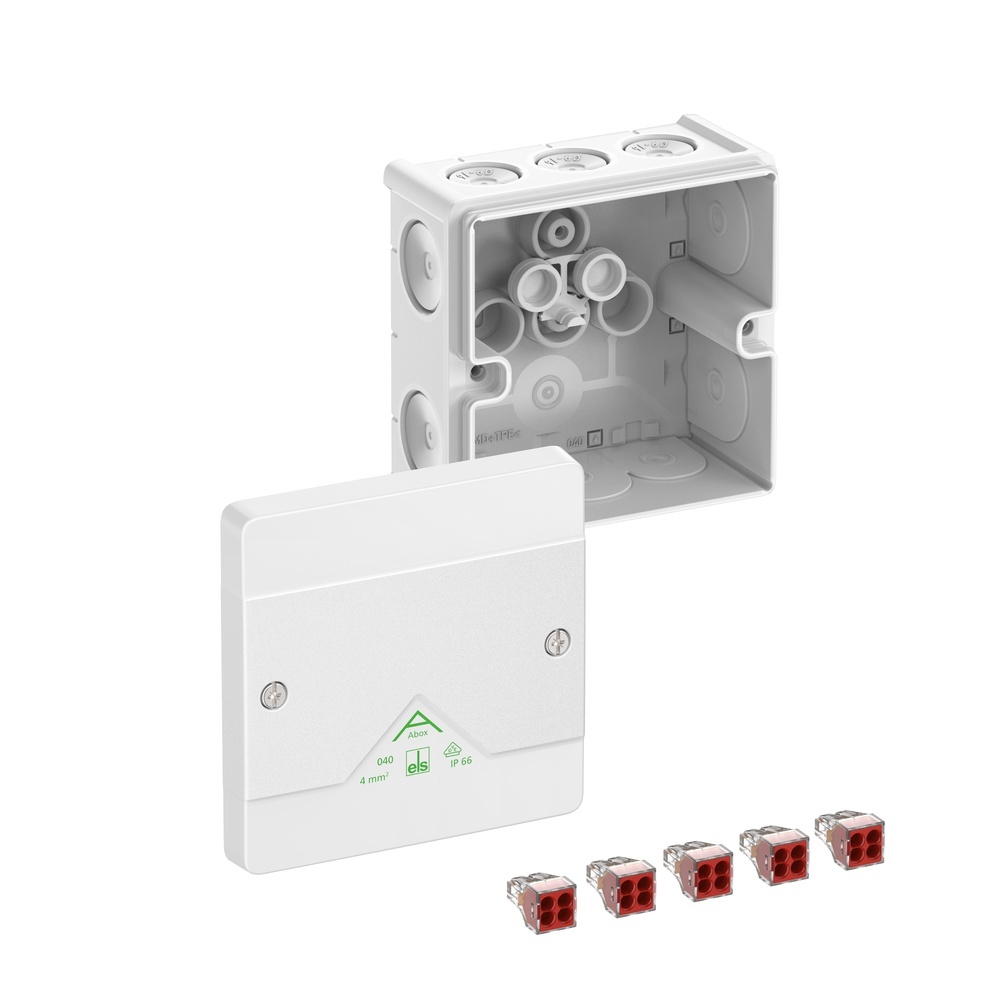 Spelsberg Abzweigkasten 80412001 Typ Abox 040-4²/w Spelsberg Abzweigkasten 80412001 Typ Abox 040-4²/w