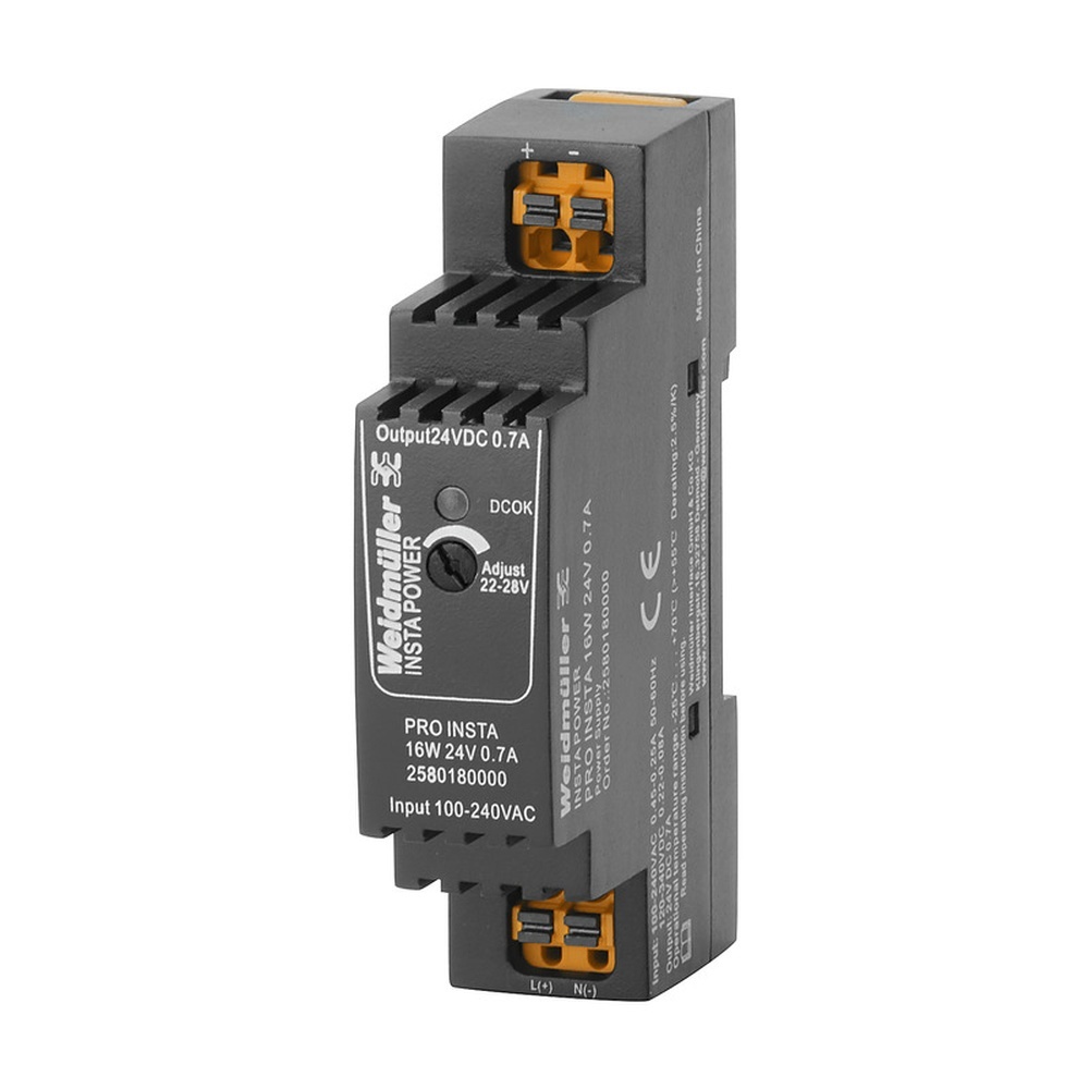 Weidmüller Gleichstromversorgung 2580180000 Typ PRO INSTA 16W 24V 0.7A