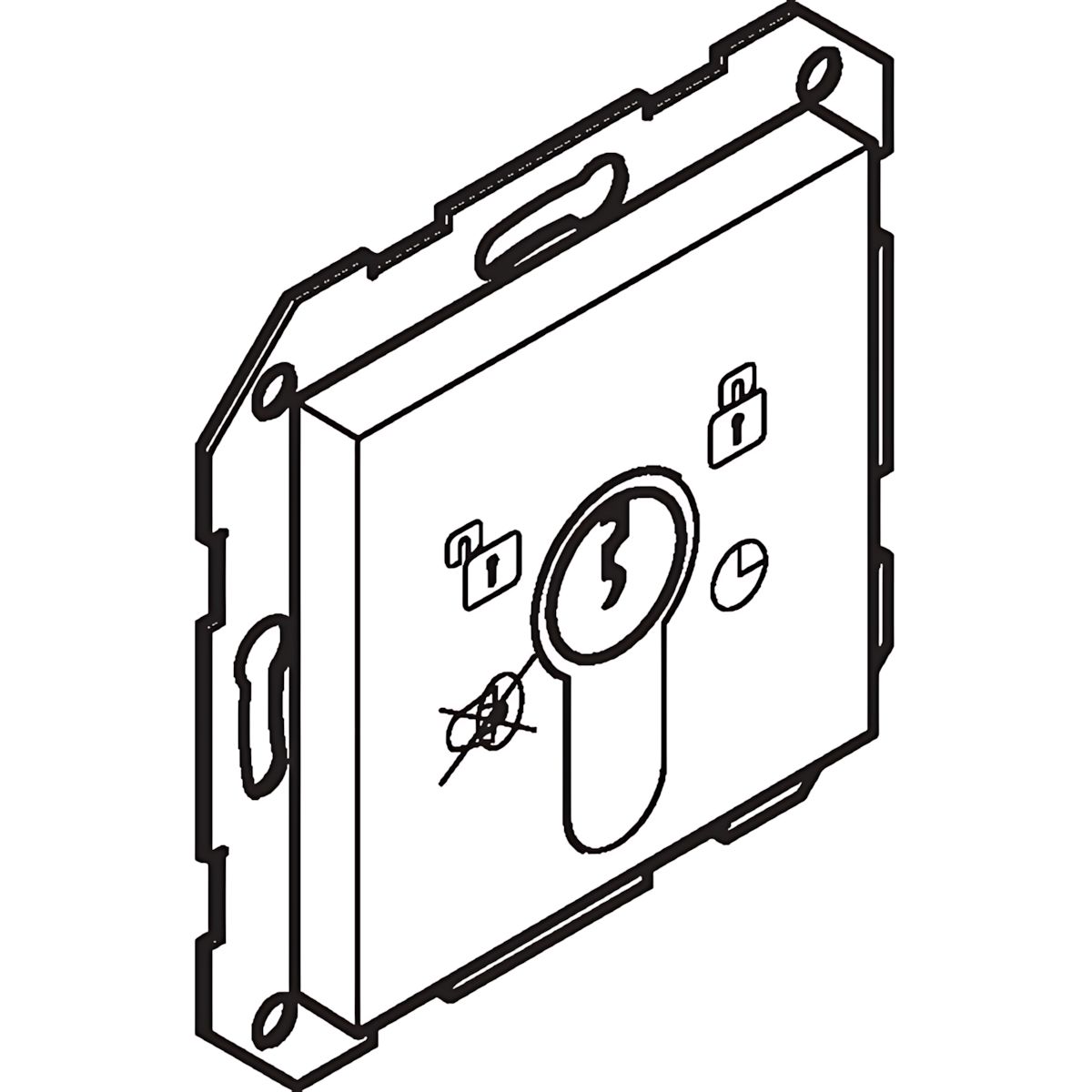 Assa Abloy Schlüsselschalter 1385ES3-1--0400