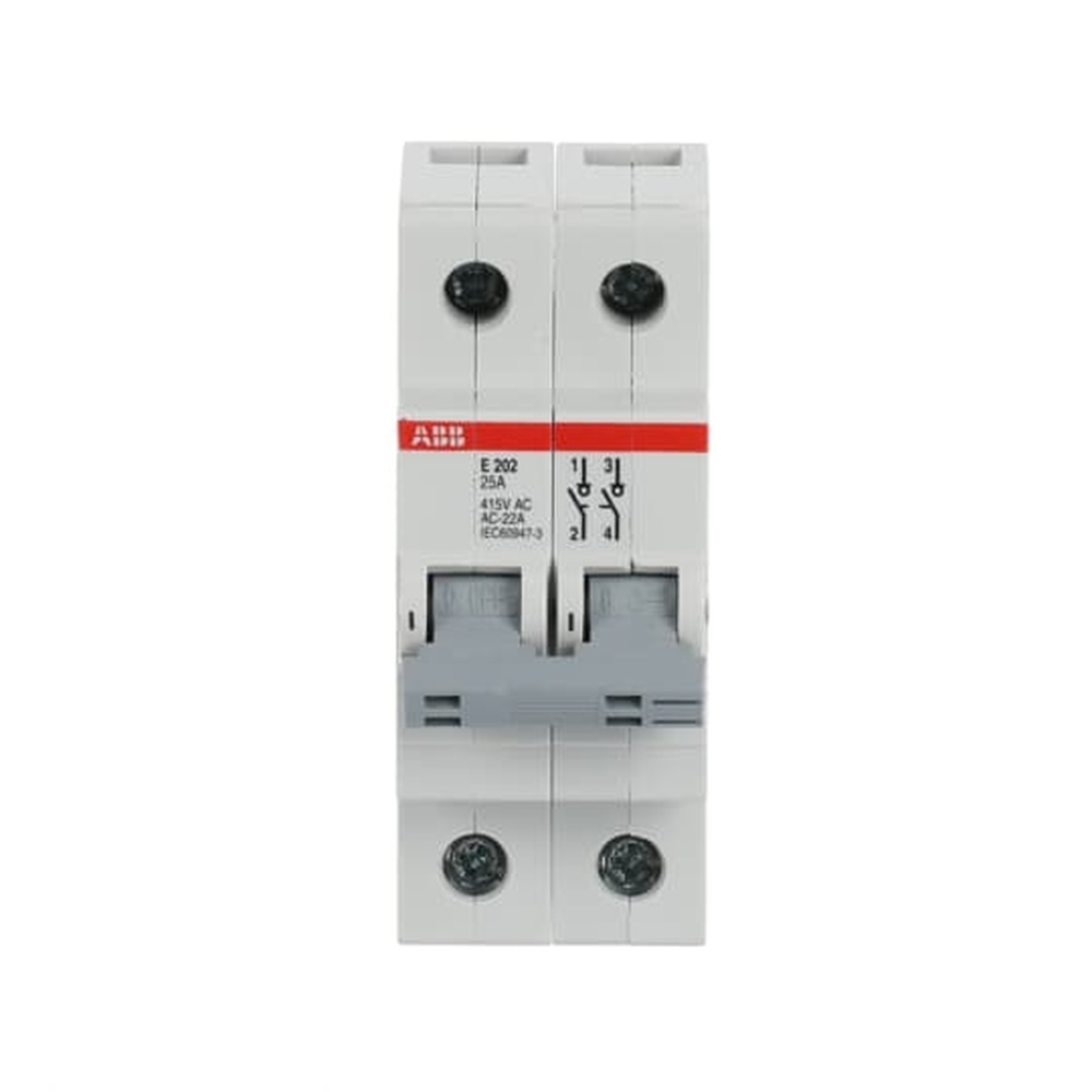 ABB Schalter für Reiheneinbau 2CDE282001R1025 Typ E202/25G
