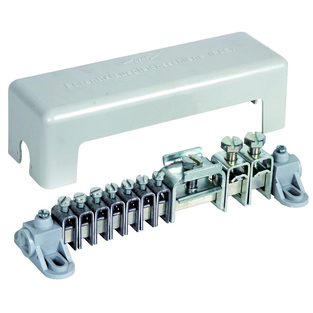 Dehn + Söhne Potentialausgleichschiene 563010 Typ PAS AH RK 7X25 2X8.10 1XFL30 Dehn + Söhne Potentialausgleichschiene 563010 Typ PAS AH RK 7X25 2X8.10 1XFL30